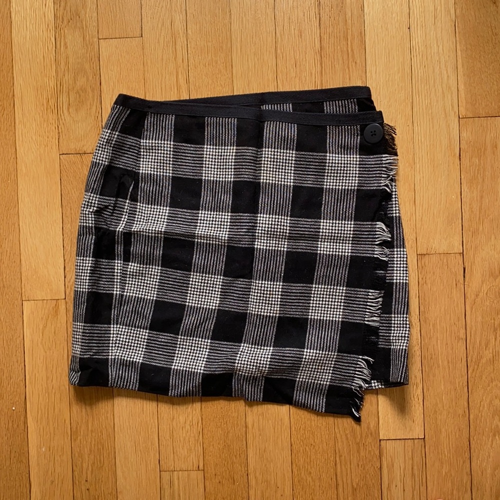 Madewell plaid Skirt